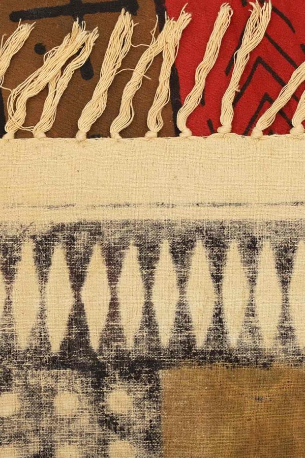 Vintage African Printed Textile - Strip Patterns