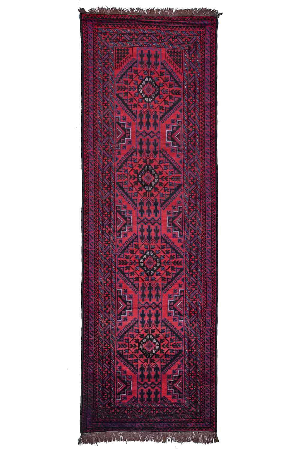 Vintage Uzbek Balouch – Rose Red