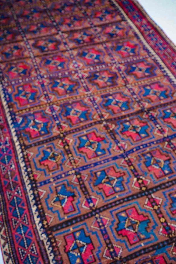 Prussian Rugs Vintage Afshar Hamadan - Prussian Blue | Vintage Carpets | Carpet Cellar