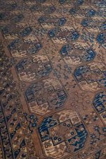 Vintage Ersari Filpaya Elephant Foot - Earthy Brown