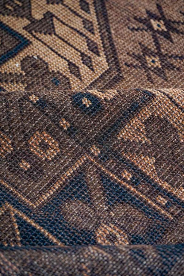 Vintage Ersari Filpaya Elephant Foot - Earthy Brown