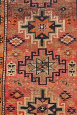 Vintage Tribal Kazak - Pale Orange