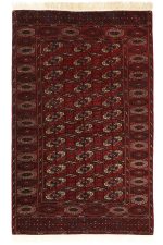 Vintage Tribal Turkman Bukhara - Rosewood