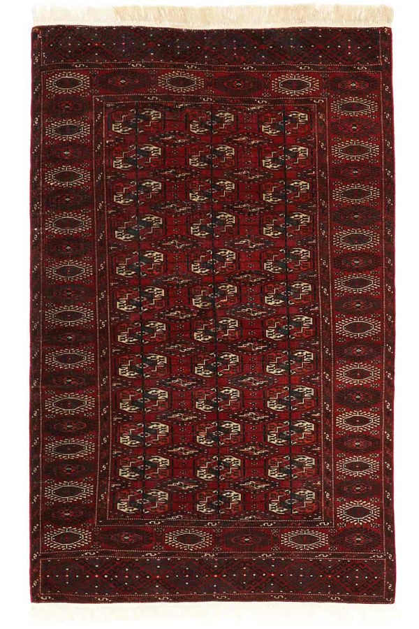 Vintage Tribal Turkman Bukhara - Rosewood
