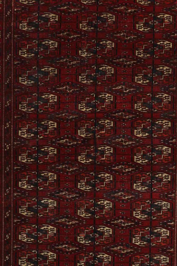 Vintage Tribal Turkman Bukhara - Rosewood