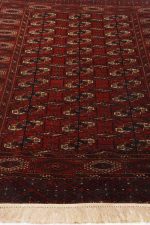 Vintage Tribal Turkman Bukhara - Rosewood