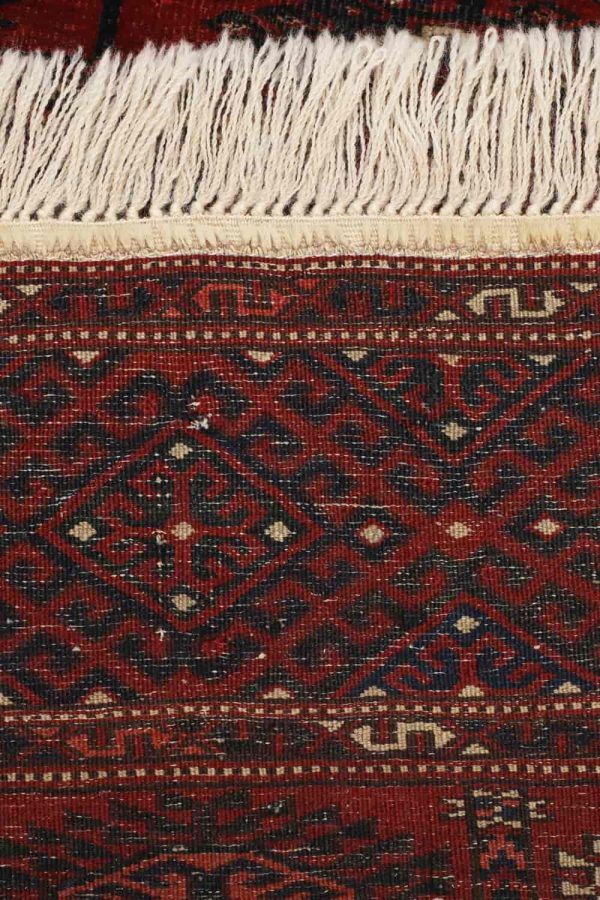 Vintage Tribal Turkman Bukhara - Rosewood