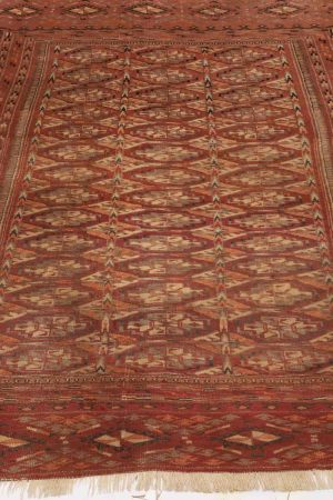 Sand Brown and handcrafted Vintage Carpets made from Wool by Carpet Cellar