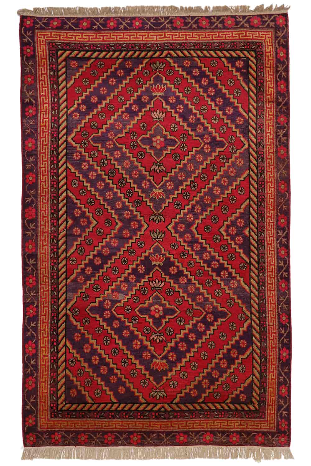 Vintage Uzbek Khotan Samarkand – Concentric
