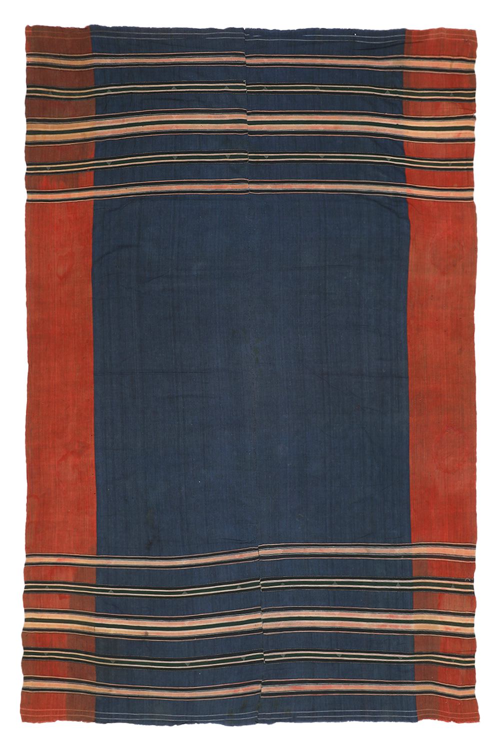 Vintage Central Asian Strip Weave Textile – Minimalist
