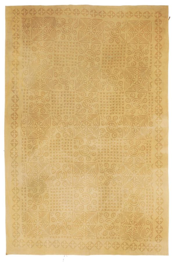 Vintage Cut Work Textile - Desert Sand