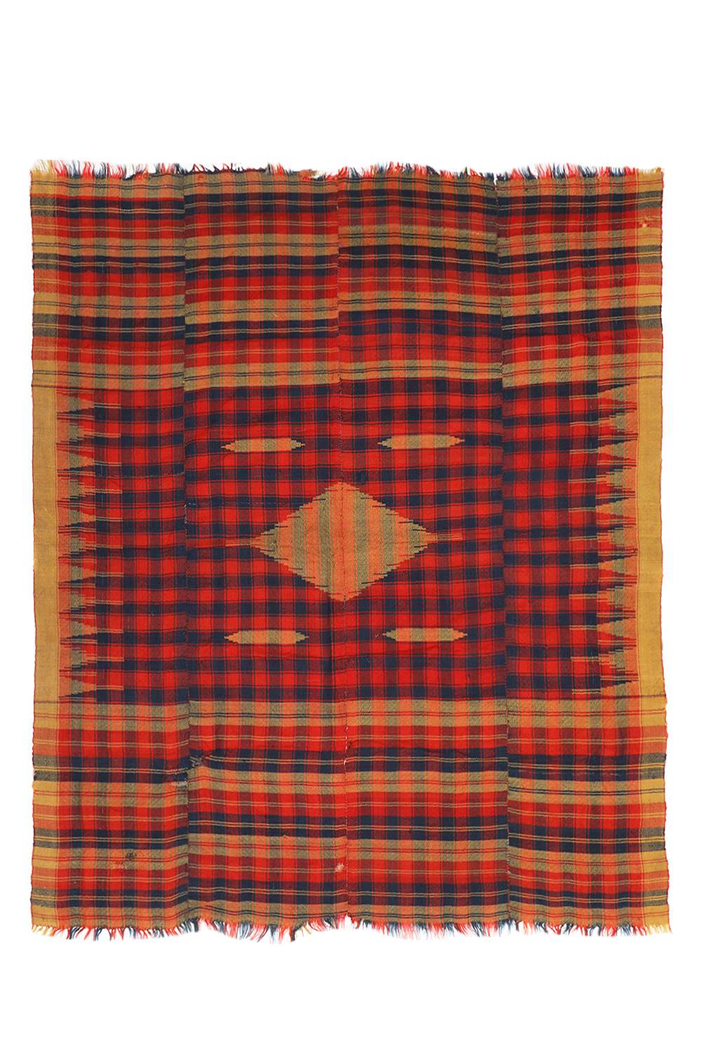 Vintage Central Asian Strip Weave – Eye Of The Nightingale