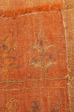 Vintage Strip Weave Uzbek Hand Embroidered Textile - Panel