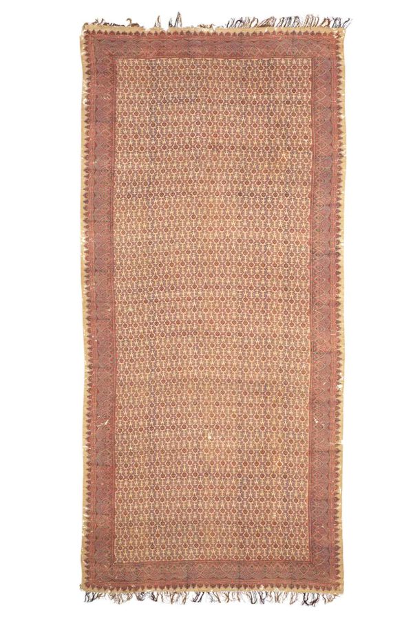 Vintage Hand Block Printed Textile - Paisley