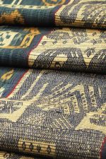 Vintage Indonesian Sumbawa Handwoven Ikkat Textile - Human