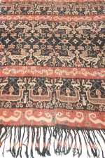Vintage Indonesian Sumbawa Handwoven Ikkat Textile - Shadows