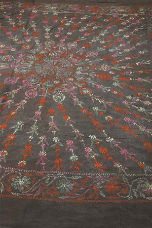 Dark Grey handcrafted Textiles made from Cotton by Carpet Cellar