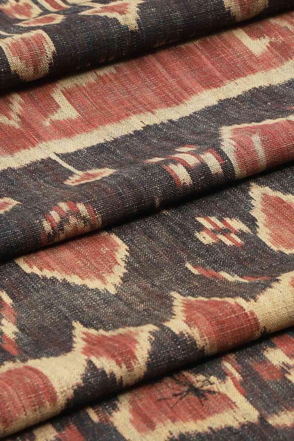 Vintage Indonesian Sumbawa Handwoven Ikkat Textile - Trapeze