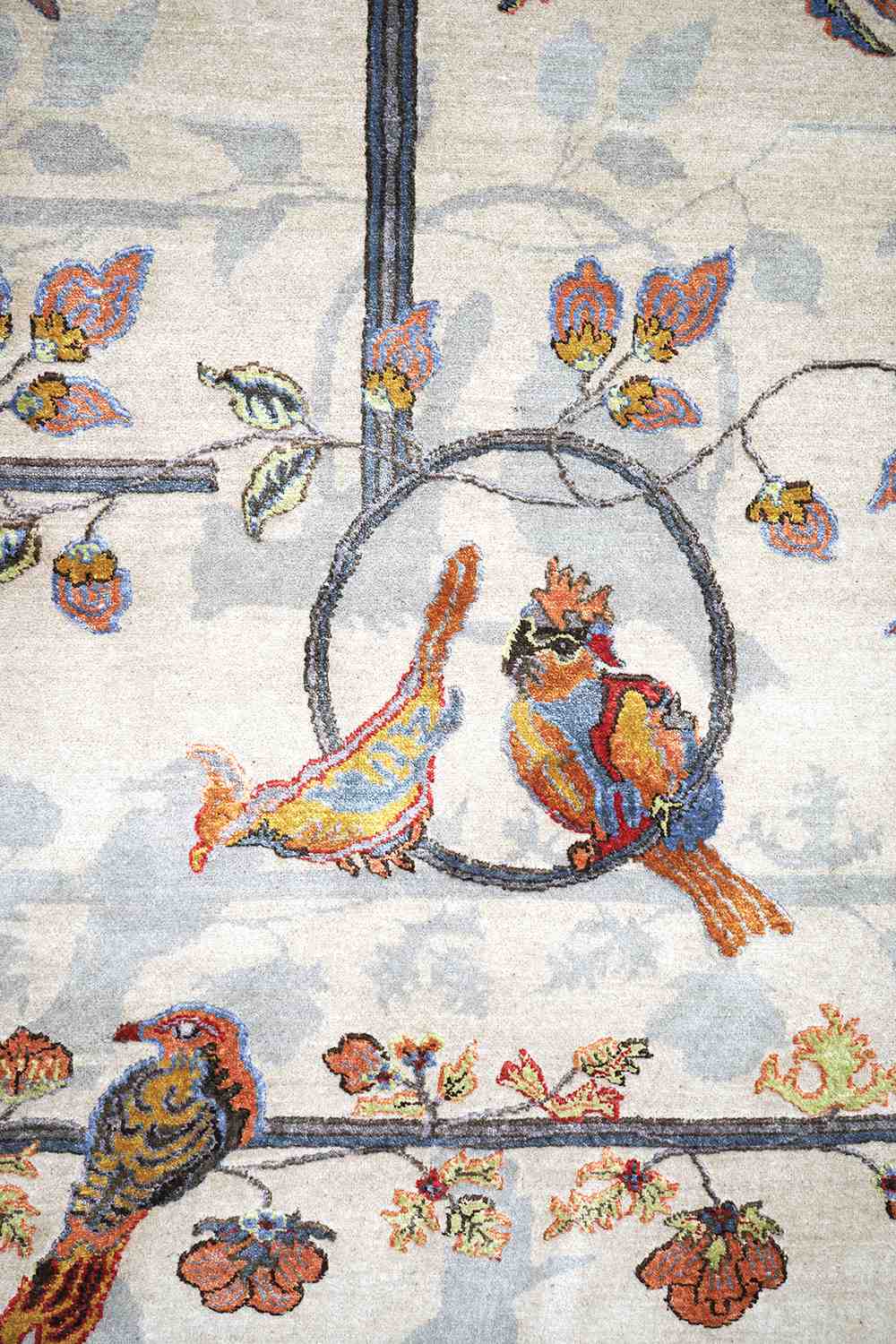 Safavid Silk And Wool Collection – Nightingale