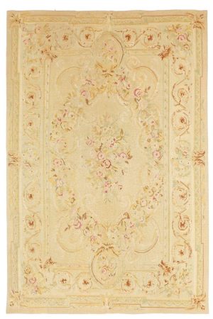 Antique Aubusson French Tapestry - Fleur de Jour
