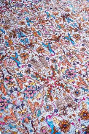 Safavid Silk And Wool Collection - Fern Fervour