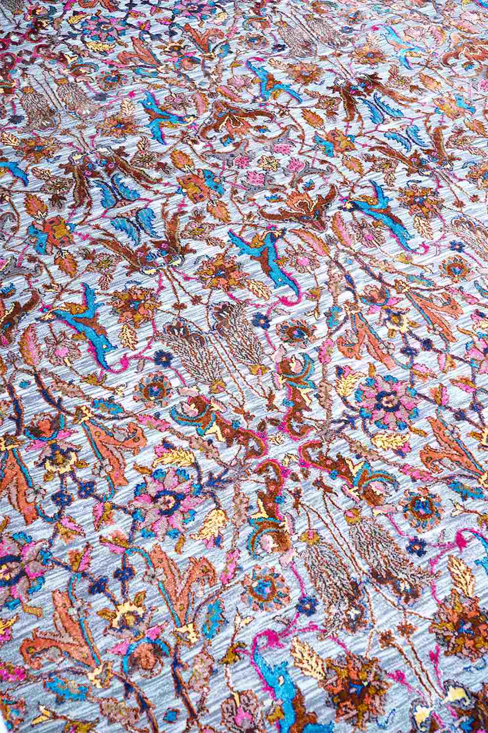 Safavid Silk And Wool Collection – Fern Fervour
