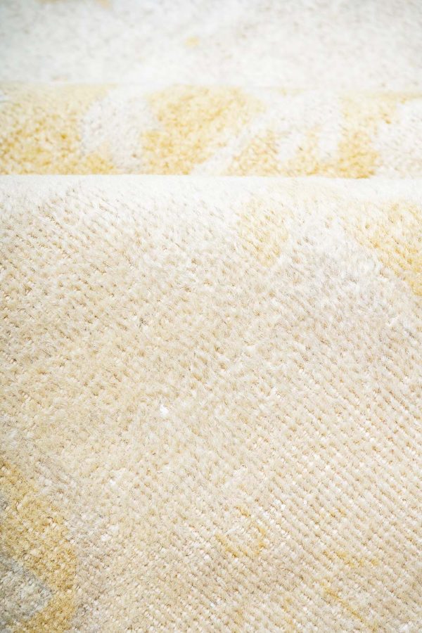 Transitional Oushak Revival - Gold Rays