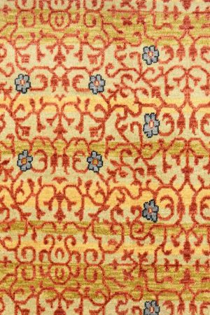 Orange handcrafted Transitional Carpets made from Wool by Carpet Cellar