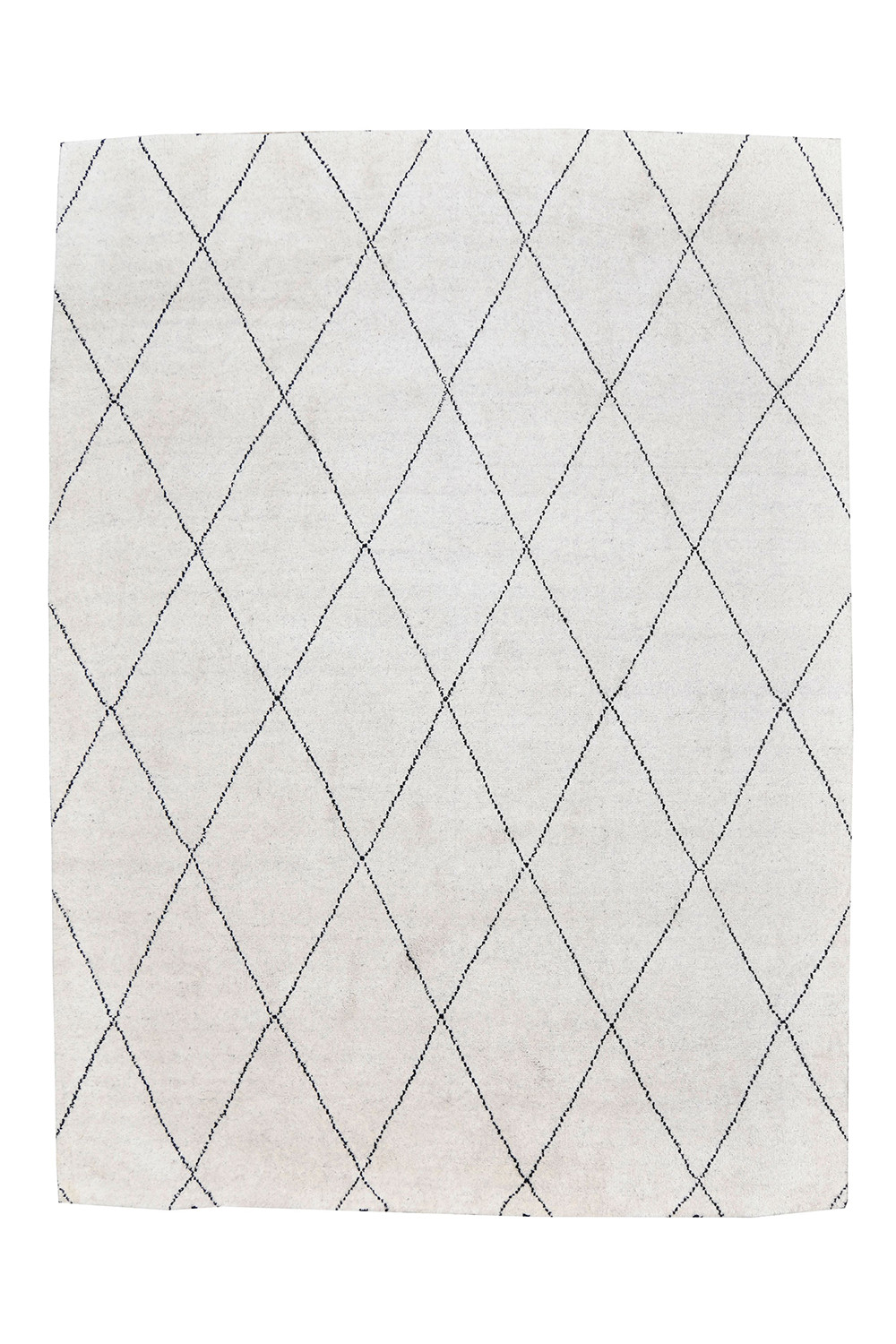 Plush Wool Beni Ourain Collection – Ivory