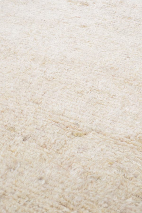 Plush Wool Moroccan Berber - Snow Shade