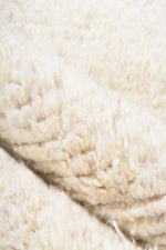 Plush Wool Moroccan Berber - Snow Shade