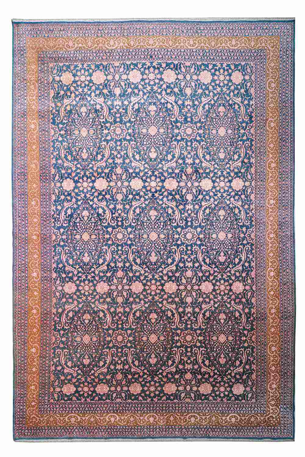 Hadji Jalili Silk and Wool Collection – Cobalt Gold