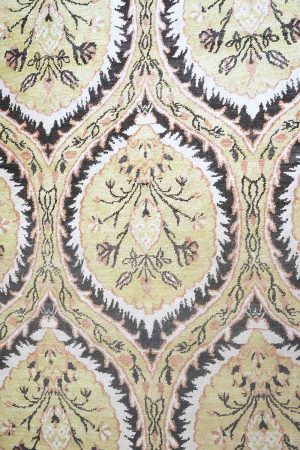 Beige and Black handcrafted Transitional Carpets made from Wool by Carpet Cellar