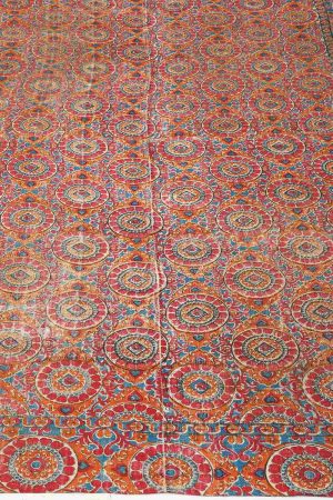 Pink and Blue handcrafted Textiles made from Cotton by Carpet Cellar