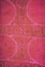 Vintage Uzbek Suzani Embroidered Textile - Scarlet (Overdyed)