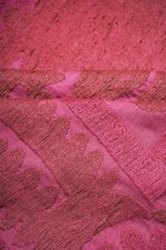 Vintage Uzbek Suzani Embroidered Textile - Scarlet (Overdyed)