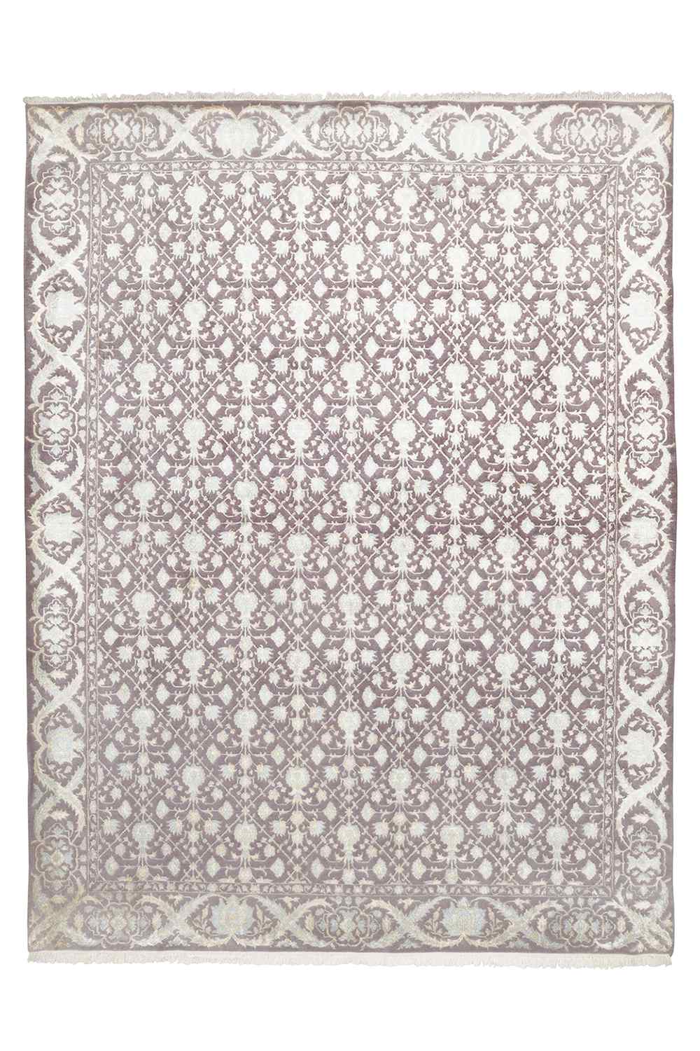 Hadji Jalili Silk and Wool Collection – Intricate Lattice