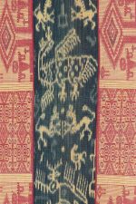 Vintage Indonesian Sumbawa Handwoven Ikkat Textile - Dragon