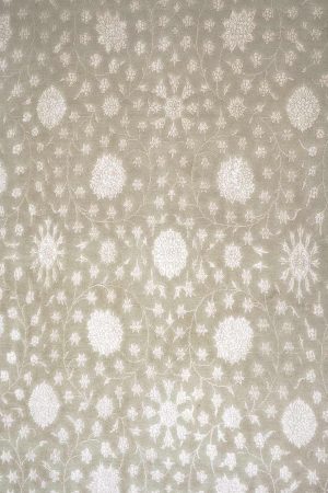Grey and Silver handcrafted Transitional Carpets made from Silk and Wool by Carpet Cellar
