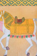 Indian Pichwai - Horseback