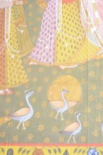 Indian Pichwai - Krishna Radha Sangam
