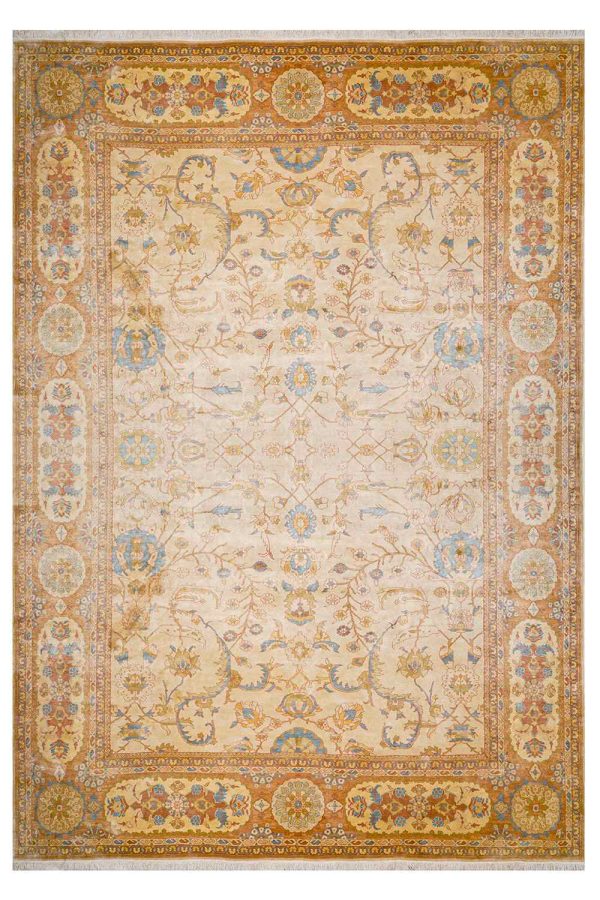 Persian Sultanabad Zeigler Revival - Blue Orchid