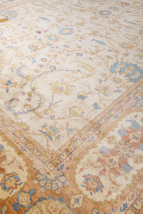 Persian Sultanabad Zeigler Revival - Blue Orchid