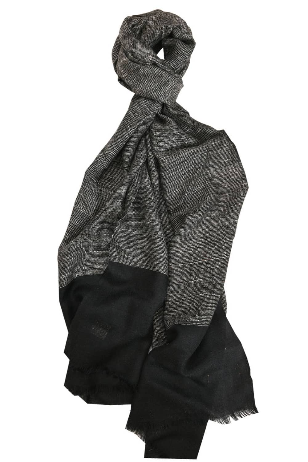 Light Weight Shahmina Scarves – Black Bordered