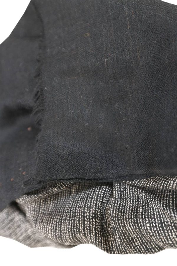 Light Weight Shahmina Scarves - Black Bordered