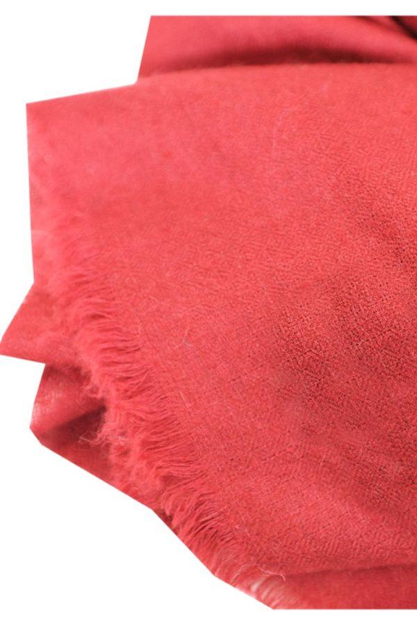 Light Weight Shahmina Scarves - Brick Red