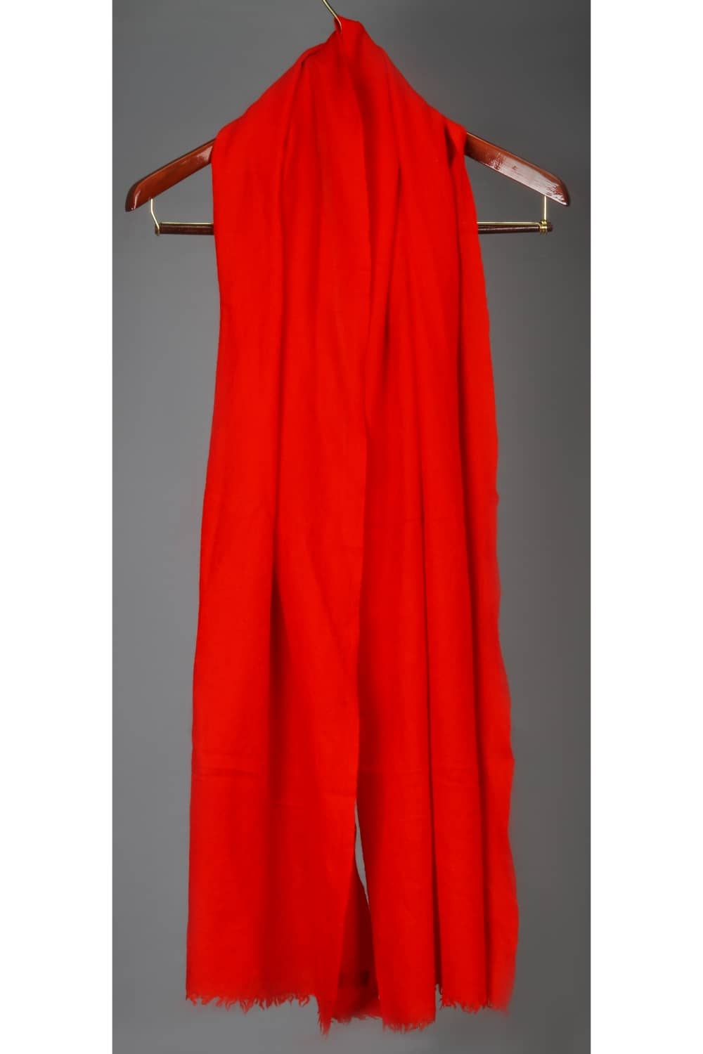 Pashmina Jaquard Stole – Red