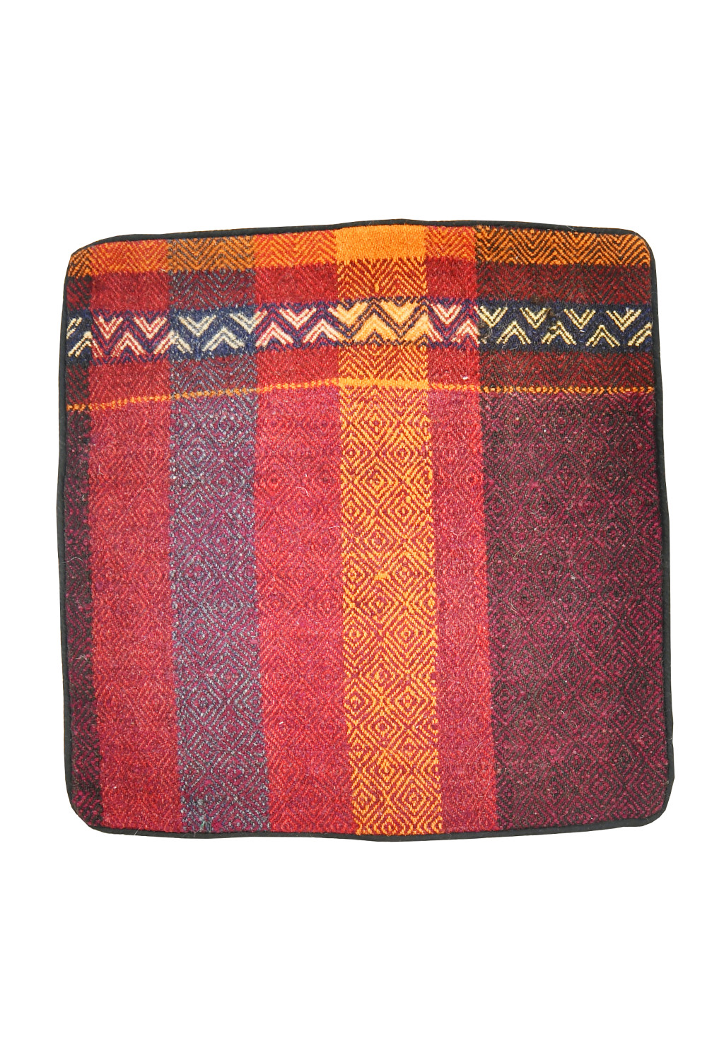 Afghan Kilim Cushion – Herringbone