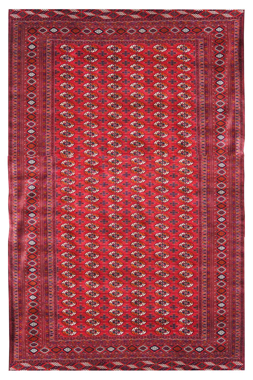 Mori Turkman Bukhara – Lava Red