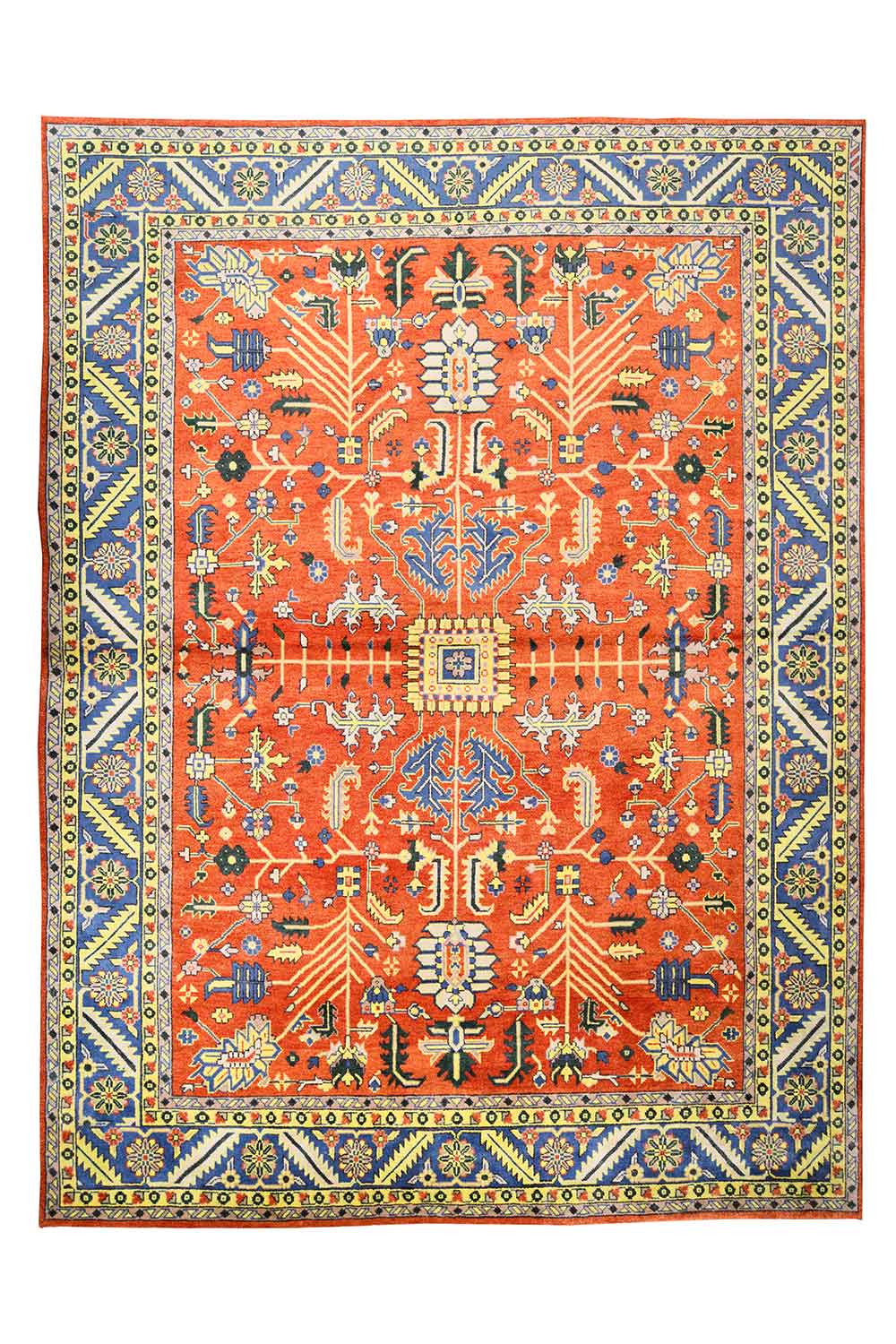 Persian Heriz Revival – Tangerine